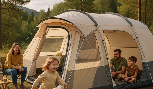 Ver conteúdos sobre camping em família: planejamento, conforto, segurança e atividades.